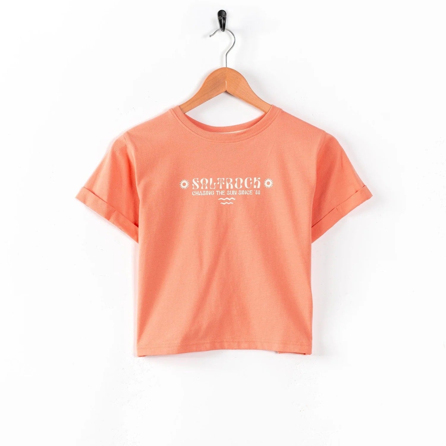 Saltrock Girls Sunrise T-Shirt Tso42501024 Coral Clothing 9/10YRS / Coral,11/12YRS / Coral,13YRS / Coral