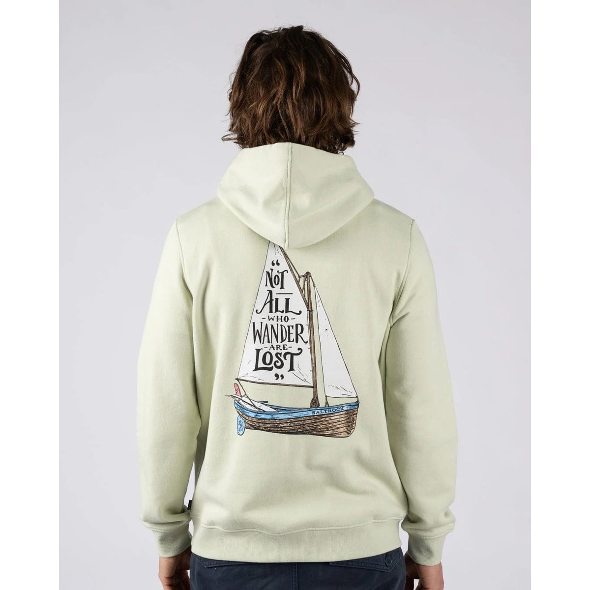 Saltrock Mens Lost Ships Hoodie Light Green Clothing XXL ADULT / Green,MEDIUM ADULT / Green,LARGE ADULT / Green,XL ADULT / Green