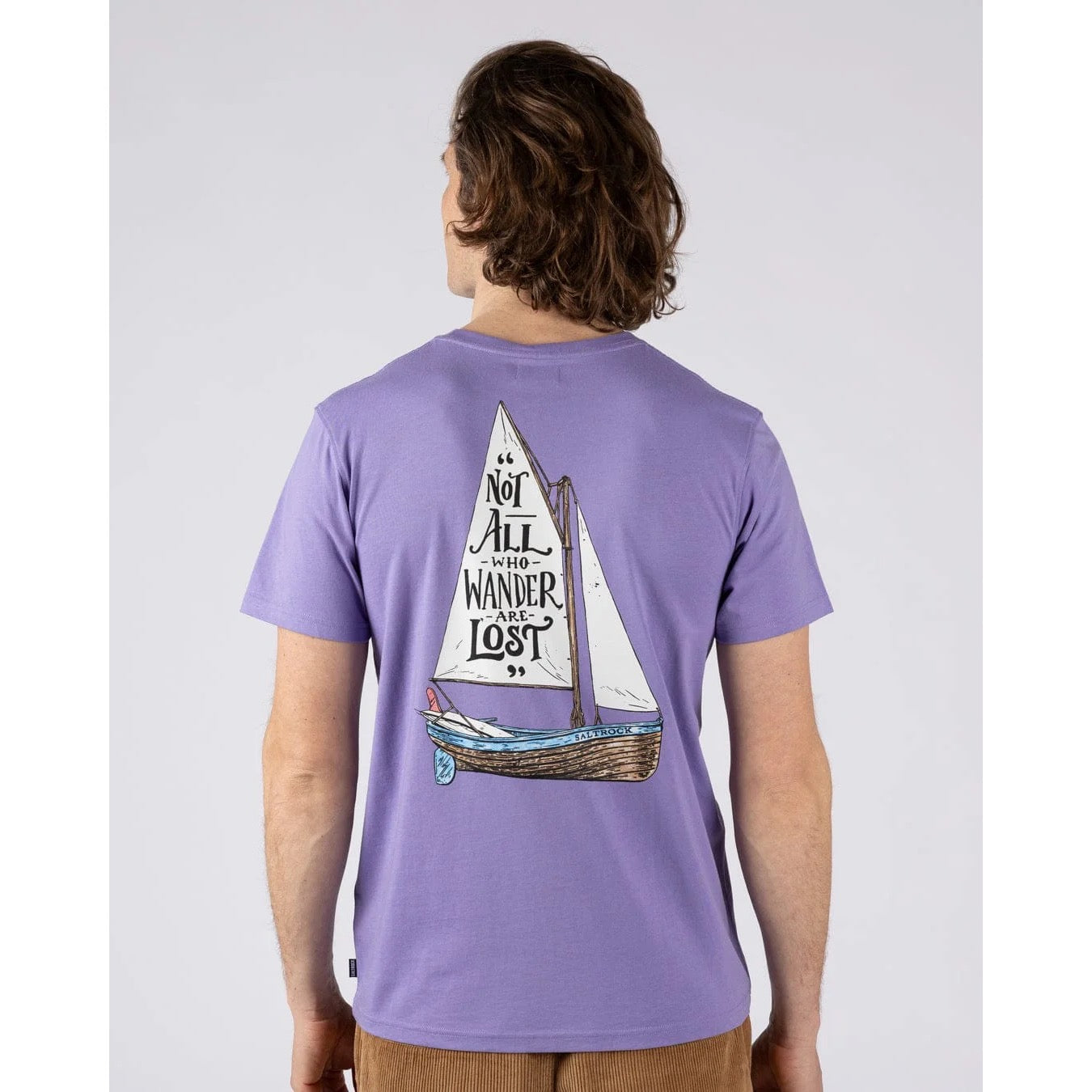 Saltrock Mens Lost Ships T-Shirt Tsb11703059 Purple Clothing M / Purple,L / Purple,XL / Purple,XXL / Purple