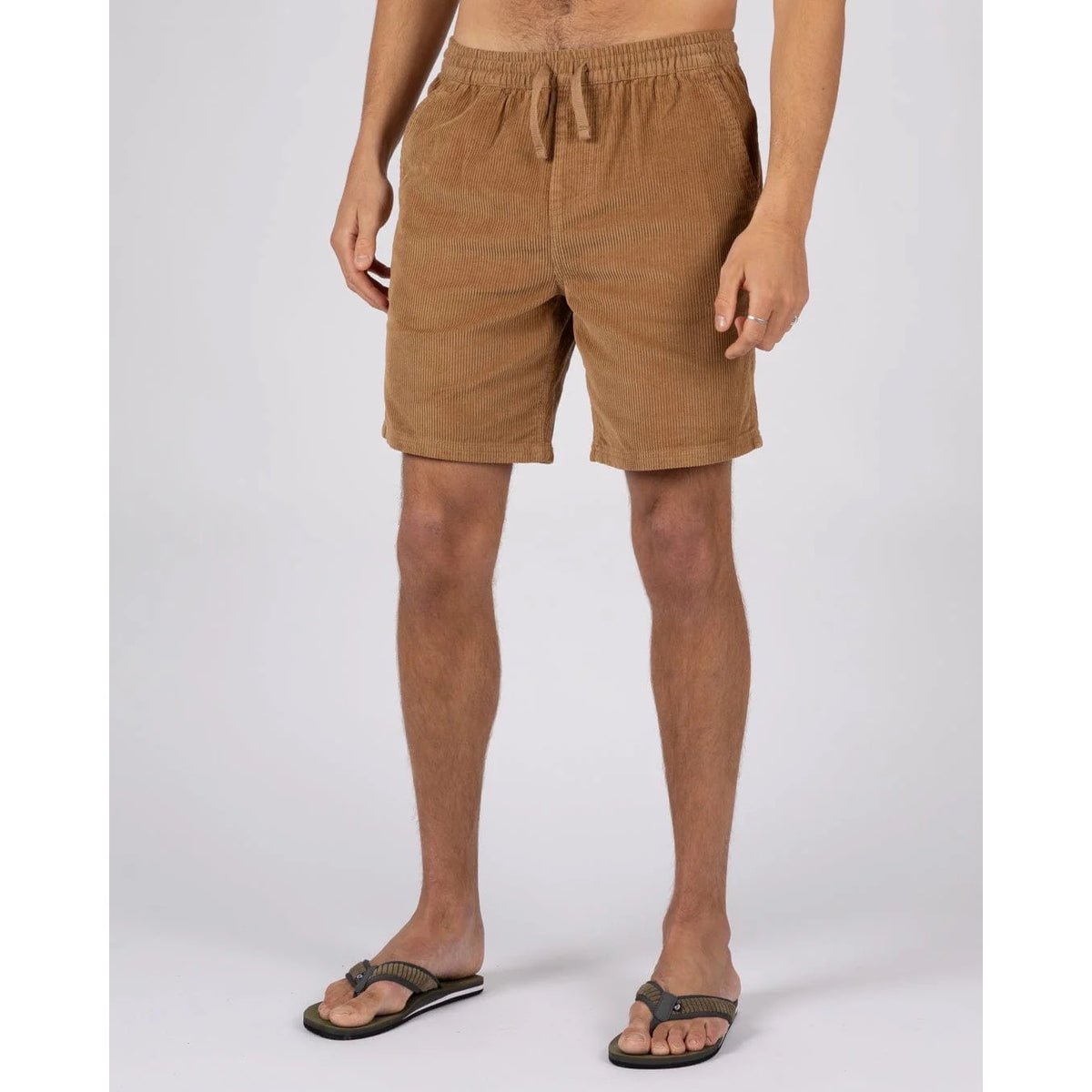Saltrock Mens Meddon Cord Shorts Wcy12501026ss26 Brown Clothing 32R / Brown,34R / Brown,36R / Brown,38R / Brown