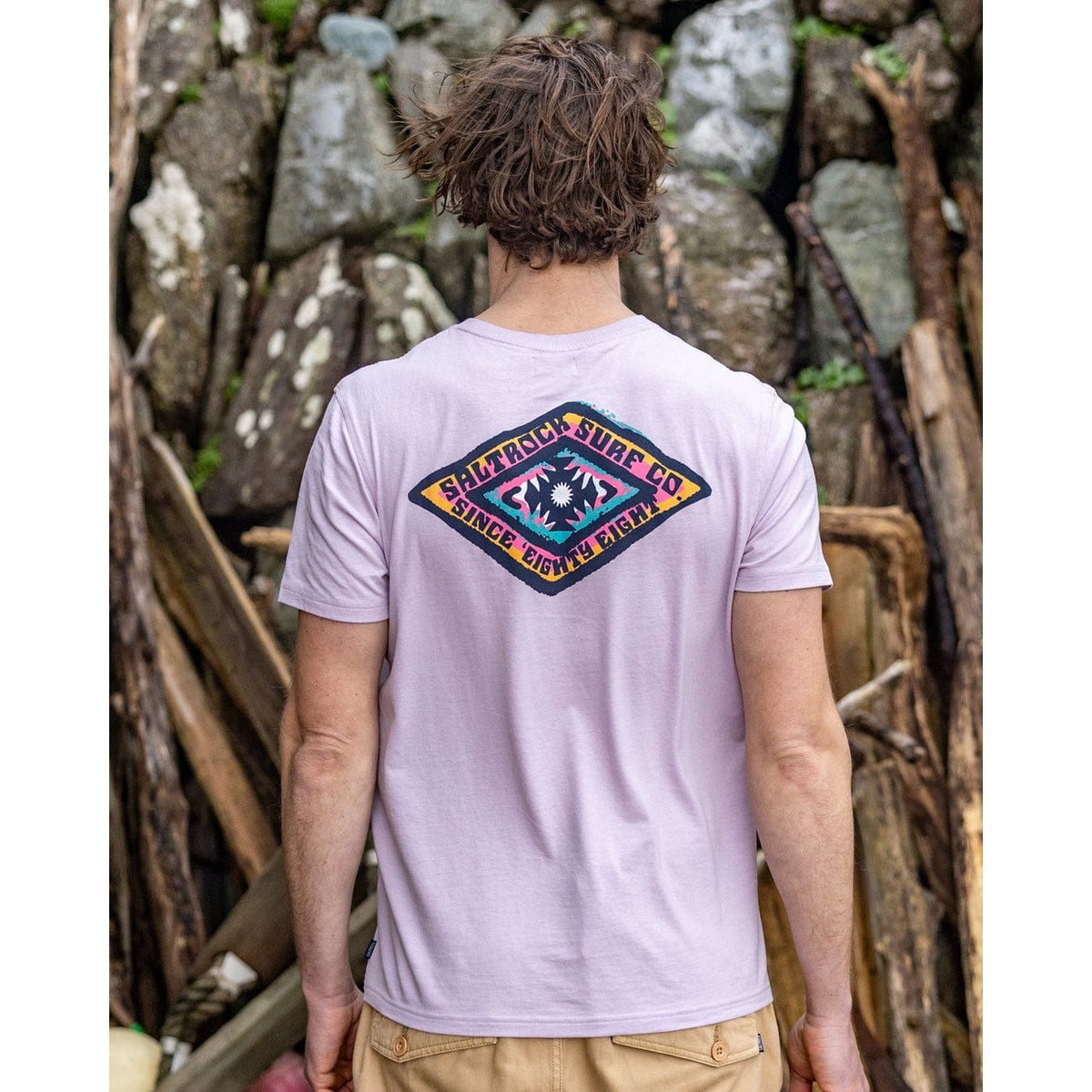 Saltrock Mens Offshore T-Shirt Tsb12601086 Purple Clothing M / Purple,L / Purple,XL / Purple,XXL / Purple