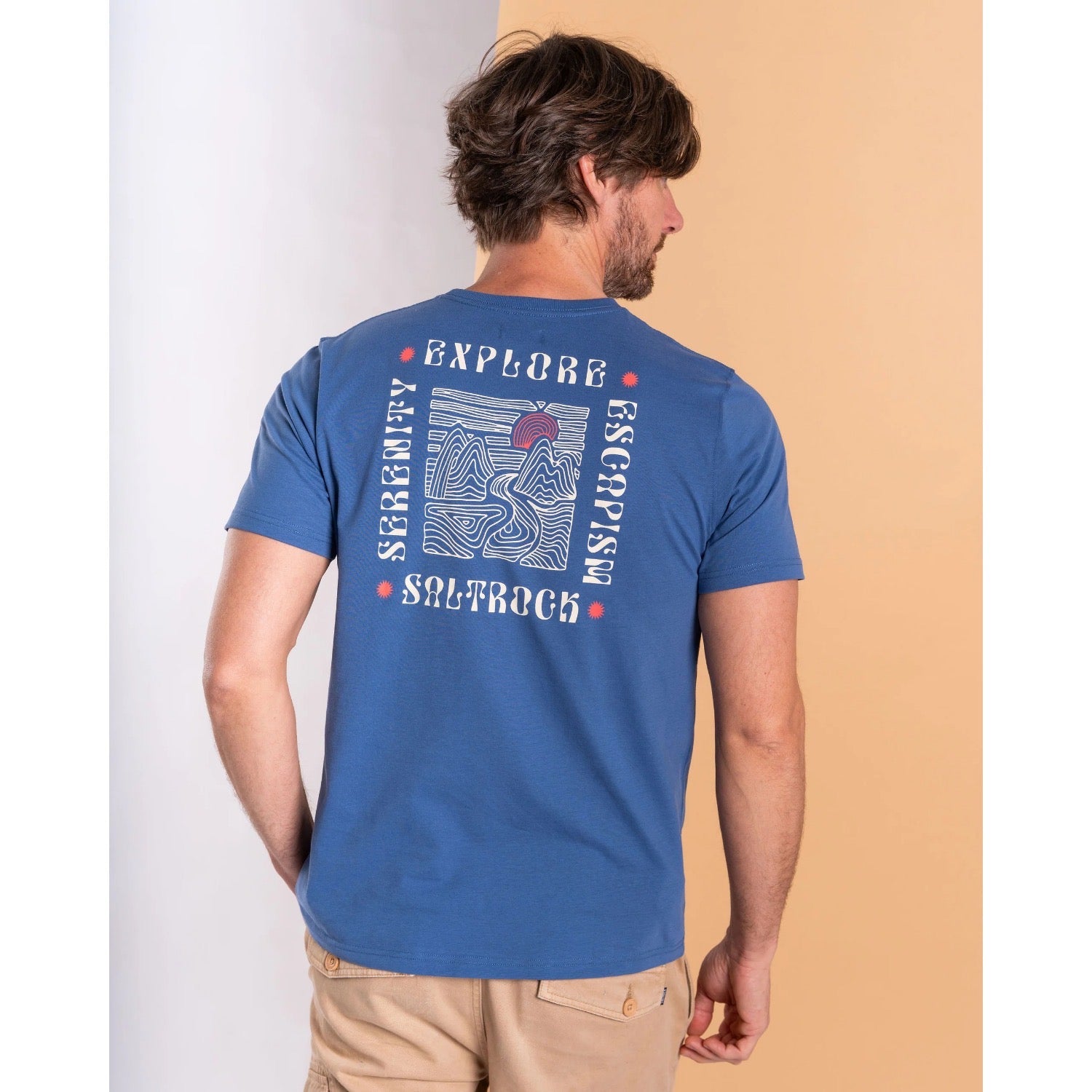 Saltrock Mens Rebalance T-Shirt Tsb12501030 Blue Clothing XXL ADULT / Blue,SMALL ADULT / Blue,MEDIUM ADULT / Blue,LARGE ADULT / Blue,XL ADULT / Blue