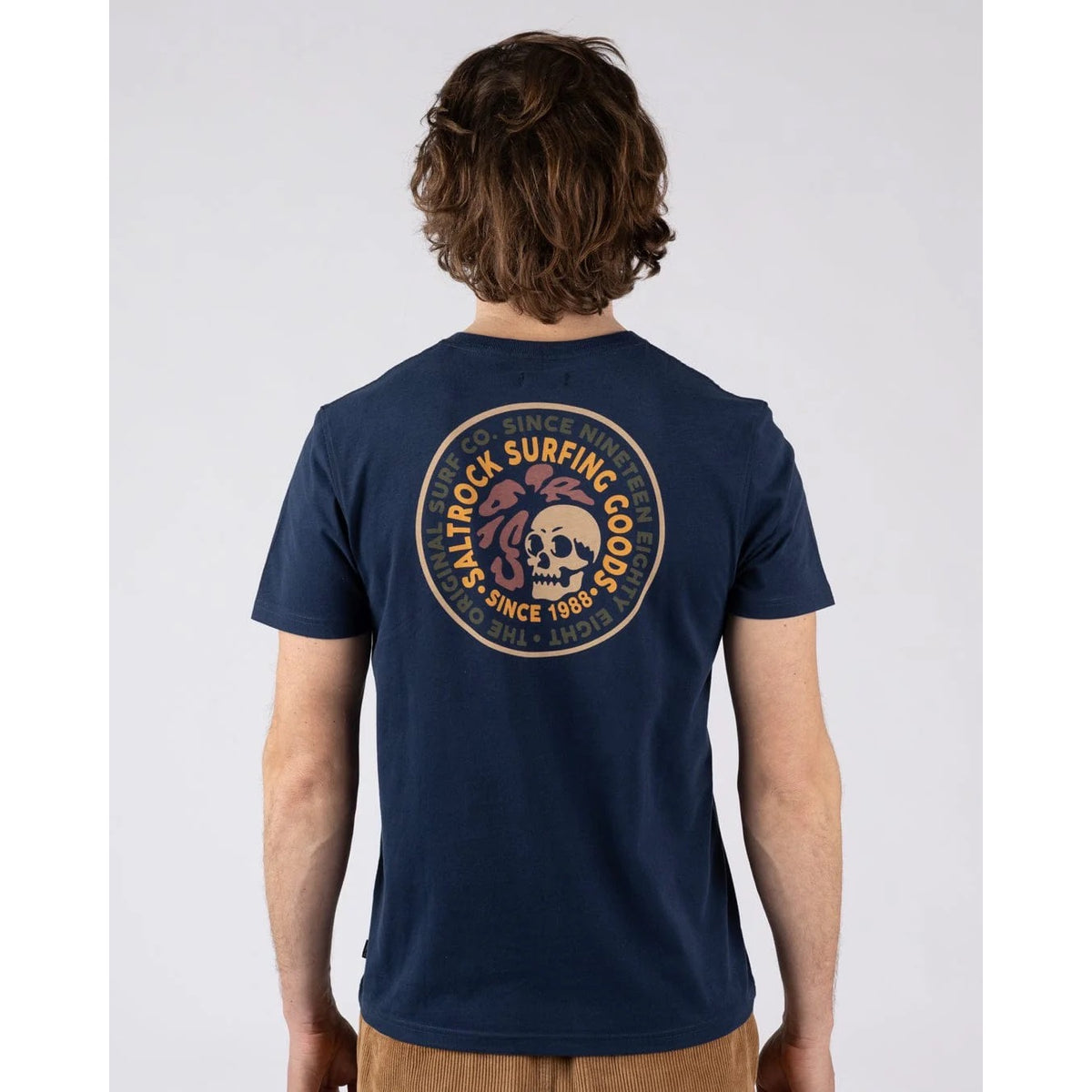 Saltrock Mens Trail Badge T-Shirt Tsb12601097 Blue Clothing S / Blue,M / Blue,L / Blue,XL / Blue,XXL / Blue