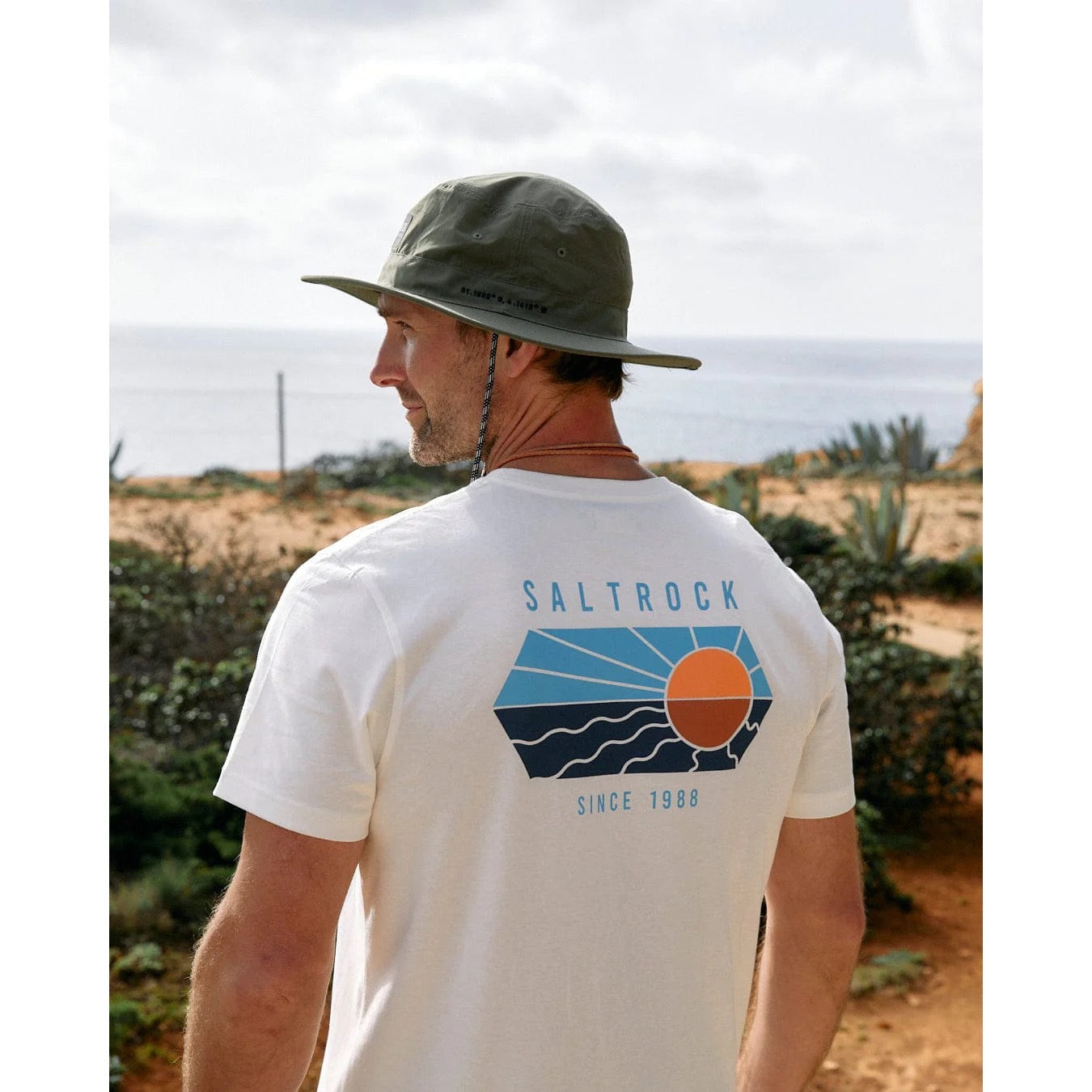 Saltrock Mens Vantage Colour T-Shirt Clothing SMALL ADULT / White,MEDIUM ADULT / White,LARGE ADULT / White,XL ADULT / White