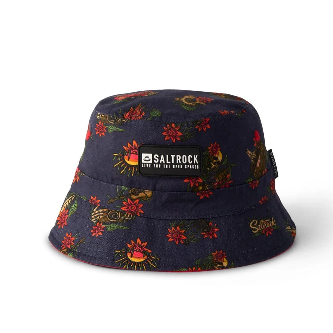 Saltrock Wanderer Adult Bucket Hat Blue Print Clothing ONE SIZE / Blue