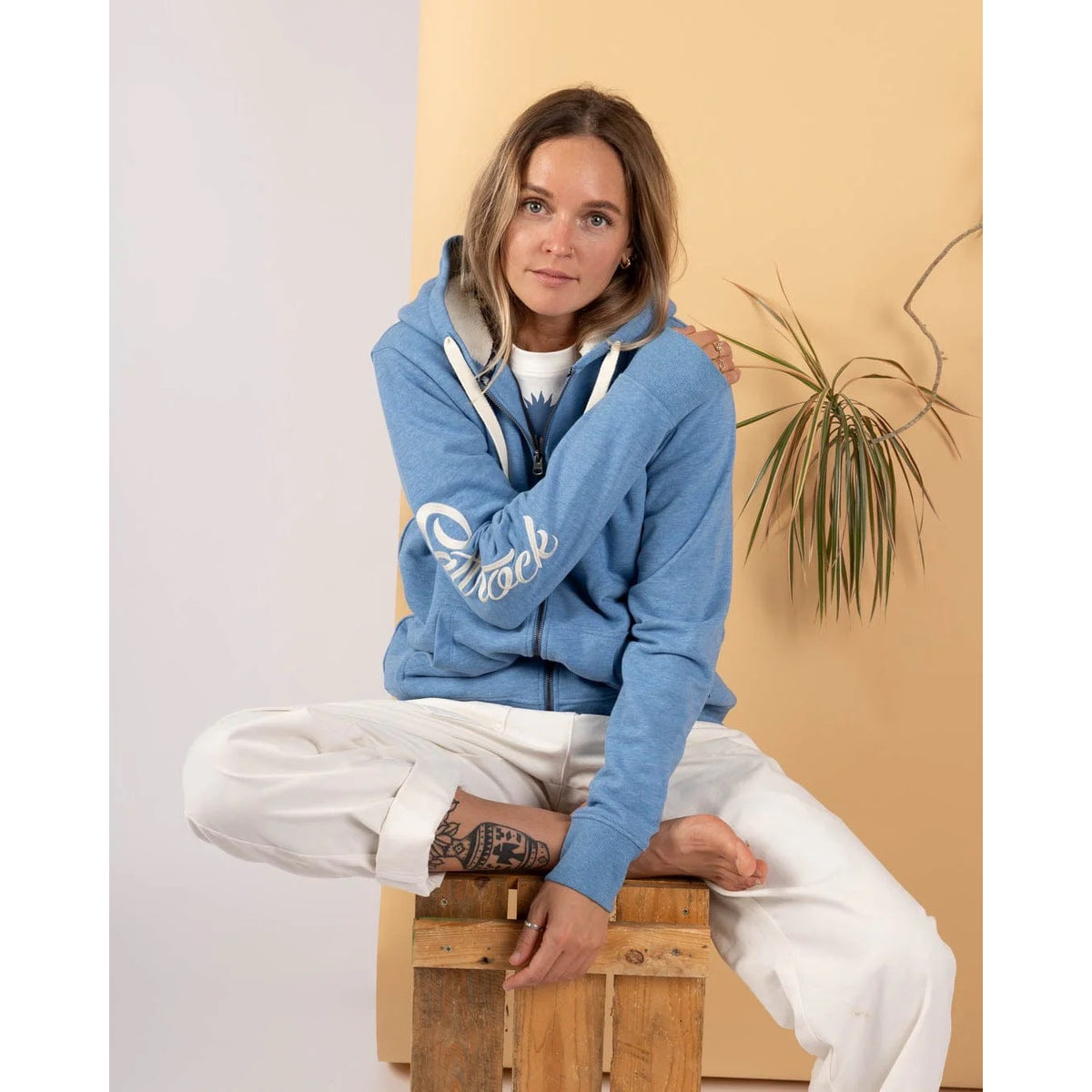 Saltrock Womens Kirst Borg Lined Hoodie Blue Clothing XS ADULT / Blue,SMALL ADULT / Blue,MEDIUM ADULT / Blue,LARGE ADULT / Blue