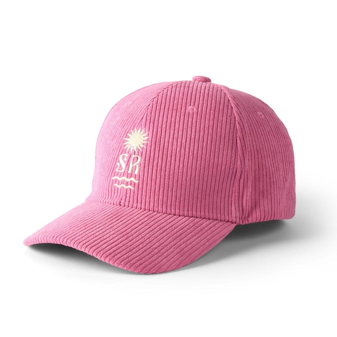 Saltrock Womens Laguna Cord Cap Pink Clothing Pink / ONE SIZE