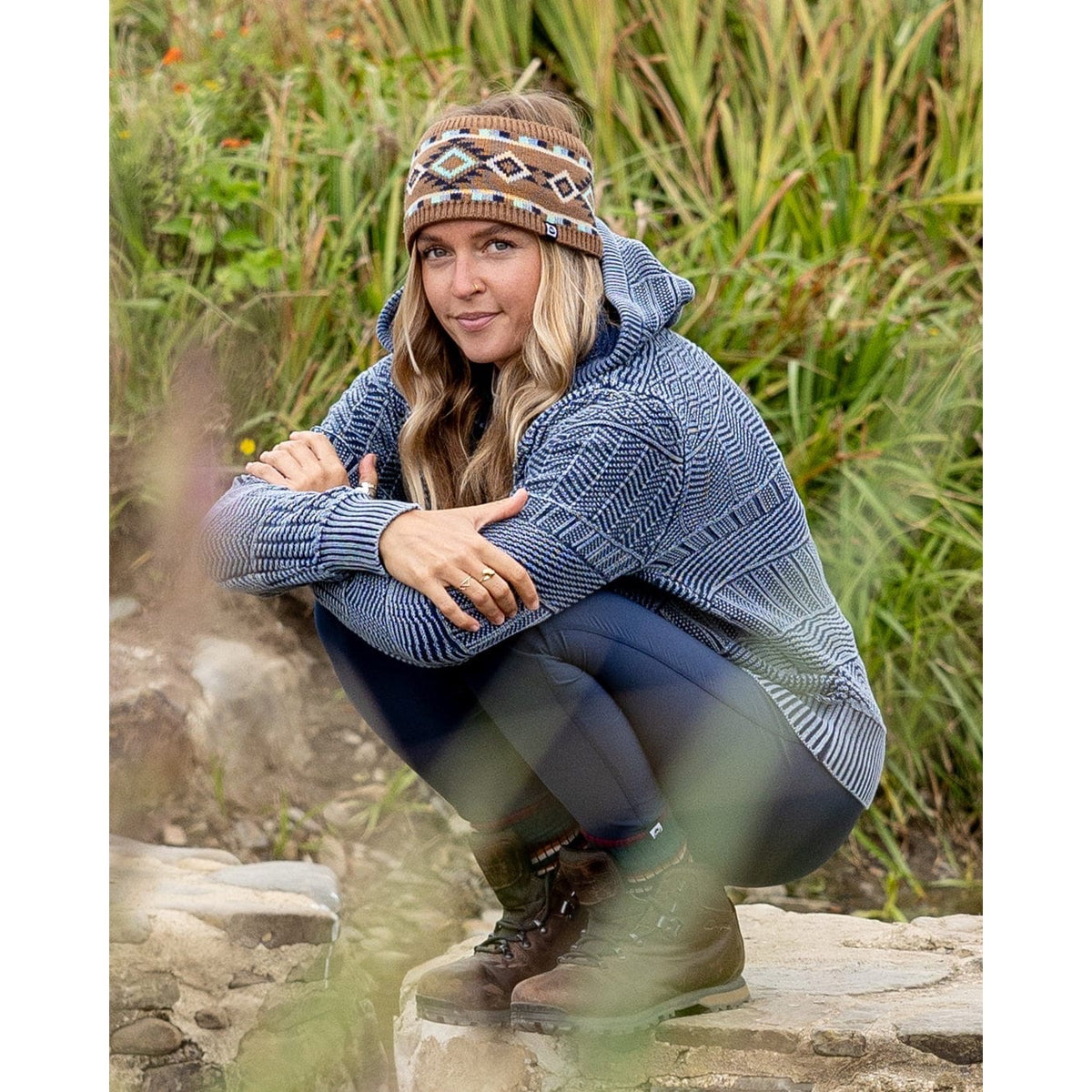 Saltrock Womens Noa Hooded Jumper Hkx22502029 Blue Clothing XS / Blue,S / Blue,M / Blue,L / Blue