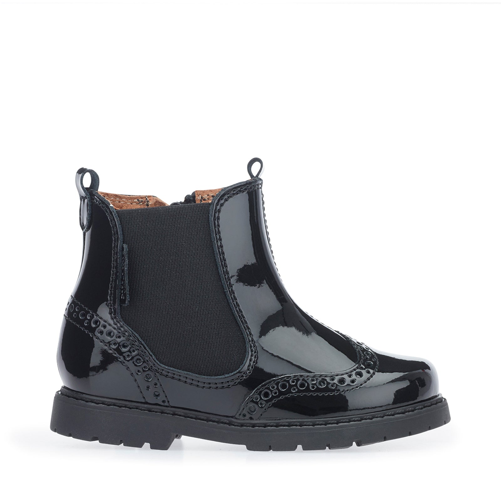 Startrite Black Patent Chelsea Boot 1445 Footwear UK10 KIDS / Black,UK11 KIDS / Black,UK12 KIDS / Black,UK13 KIDS / Black,UK1 KIDS / Black,UK2 KIDS / Black,UK3 KIDS / Black,UK4 ADULT / Black