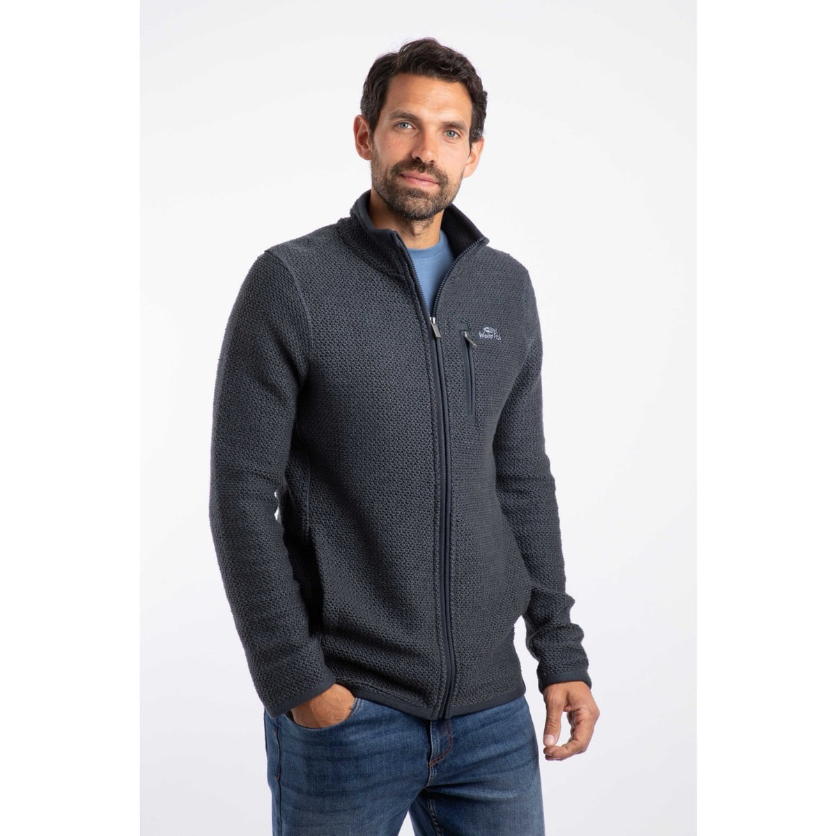 Weird Fish Mens Transom Macaroni Sweatshirt 12158 Navy Clothing M / Navy,L / Navy,XL / Navy