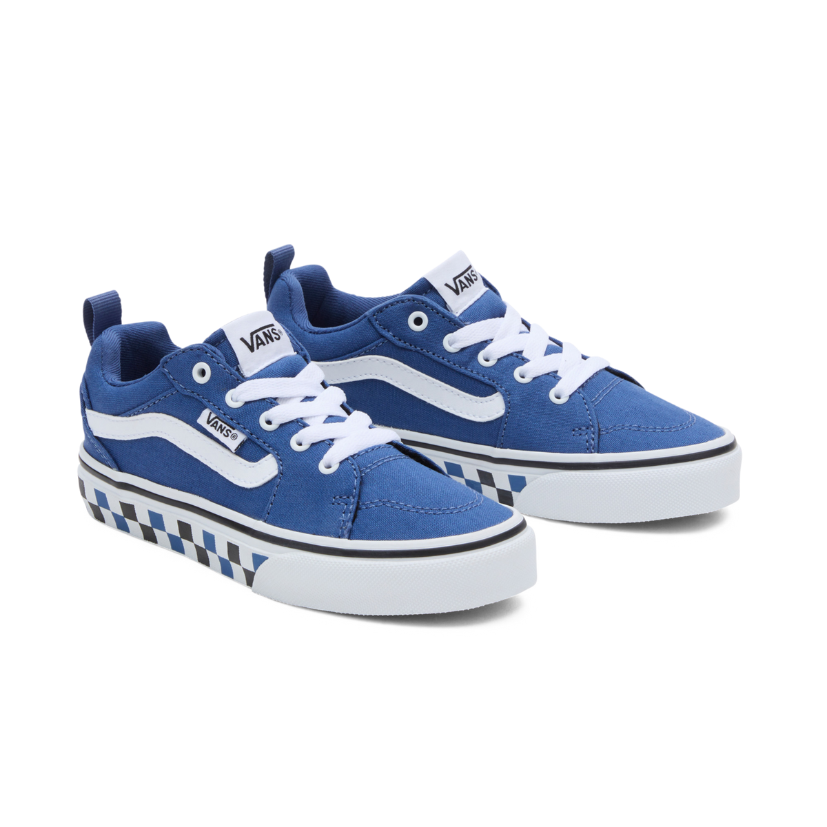 Vans Kids Filmore Vn0005w8blu1 Sidewall Blue Footwear UK2 EU33 / Blue,UK2.5 EU34 / Blue,UK3 EU35 / Blue,UK4 EU36.5 / Blue,UK5 EU38 / Blue,UK6 EU39 / Blue