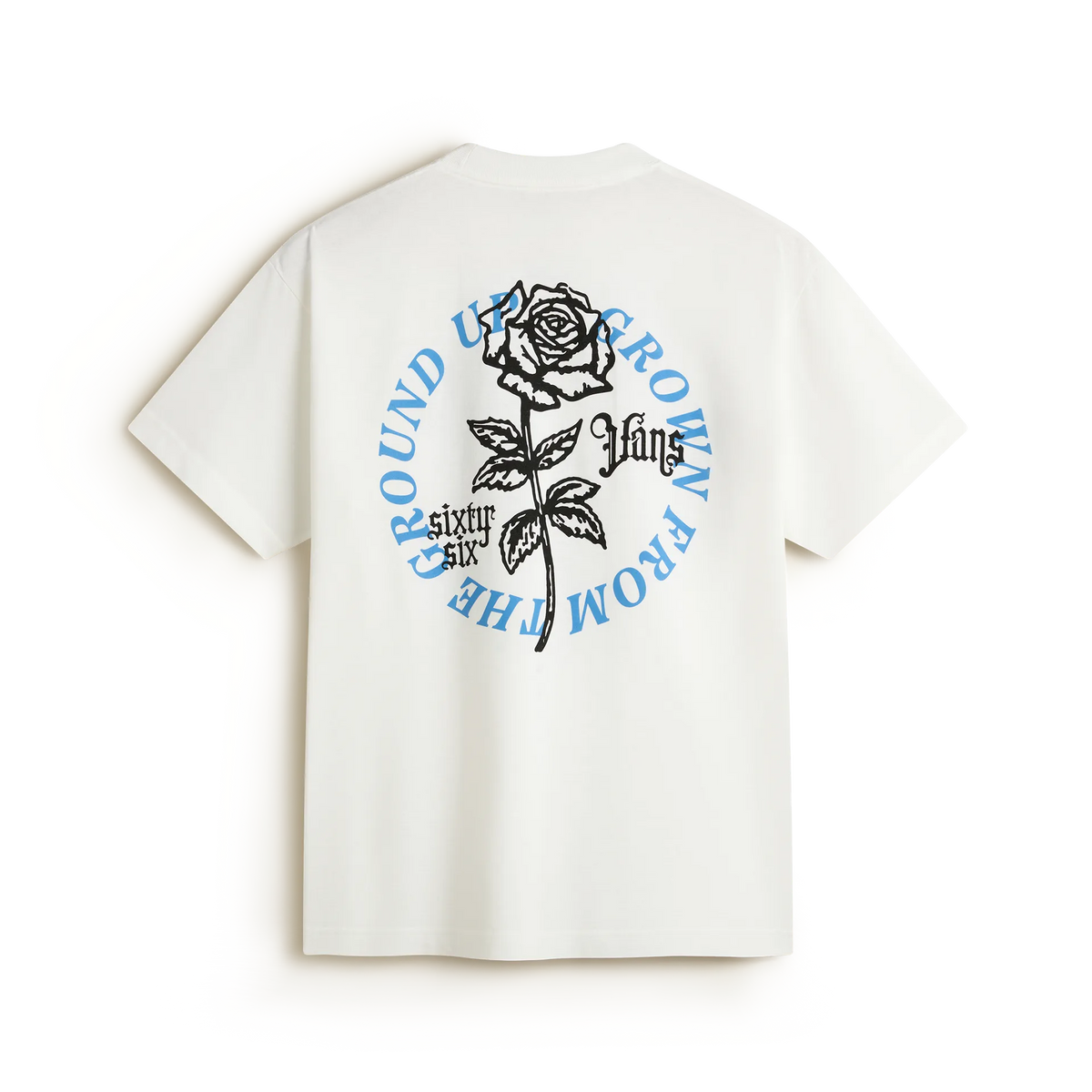 Vans Mens Grown From The Ground T-Shirt Vn000pchwht White Clothing S / White,M / White,L / White,XL / White