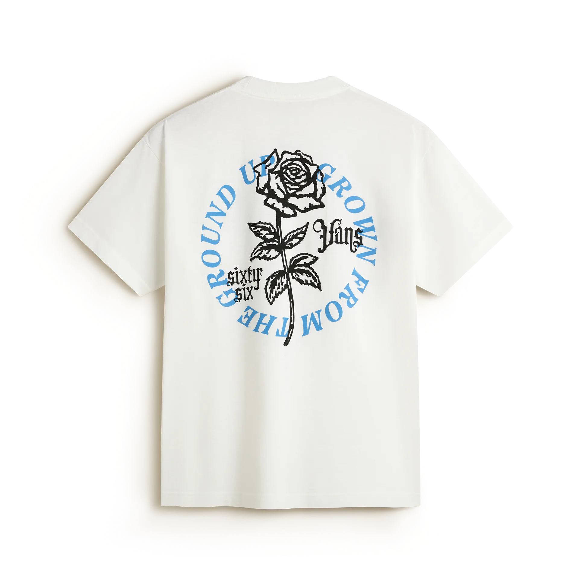Vans Mens Grown From The Ground T-Shirt Vn000pchwht White Clothing M / White,L / White,XL / White
