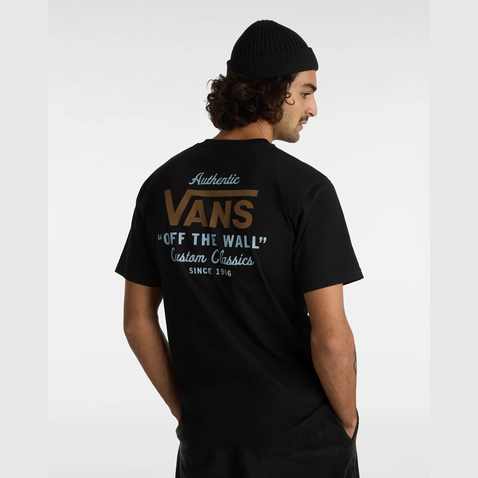 Vans Mens Holder T-Shirt Vn0a3hzfco41 Black Clothing M / Black,L / Black,XL / Black,XXL / Black