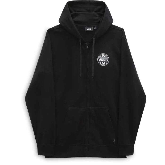 Vans Vans Mens Zip Hoodie Vn000af0blk1aw23 Clothing SMALL ADULT / Black,MEDIUM ADULT / Black,LARGE ADULT / Black