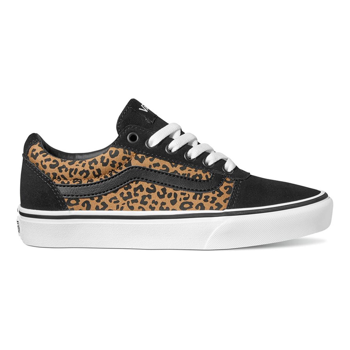 Vans Womens Ward Vn0a5hyo36i1 Cheetah Print Footwear UK4 EU36.5 / Multi,UK4.5 EU37 / Multi,UK5 EU38 / Multi,UK6 EU39 / Multi,UK7 EU40.5 / Multi,UK8 EU42 / Multi