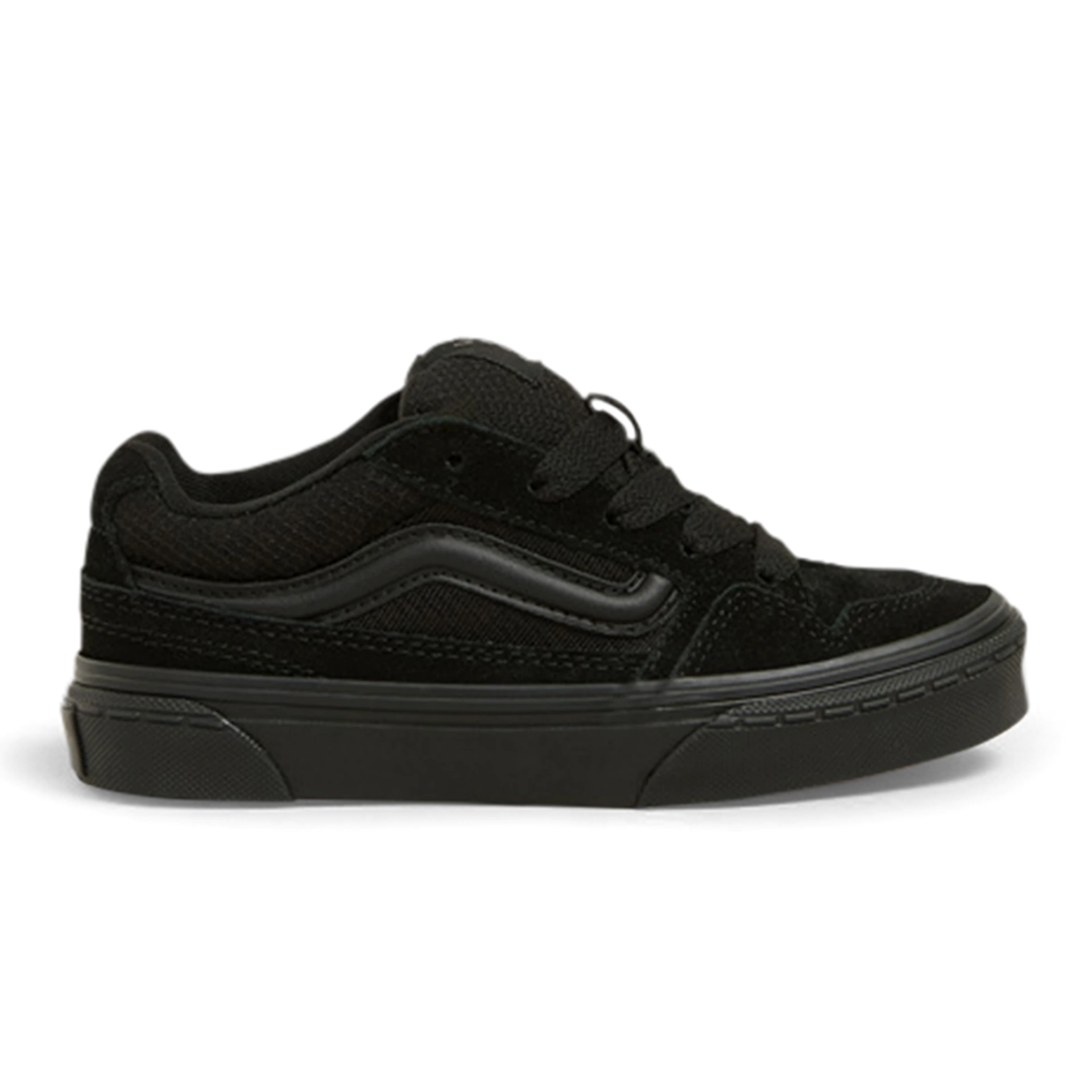 Vans Youth Caldrone Vn000cwubka1 Black Footwear UK2.5 EU34 / Black,UK3 EU35 / Black,UK4 EU36.5 / Black,UK5 EU38 / Black,UK6 EU39 / Black