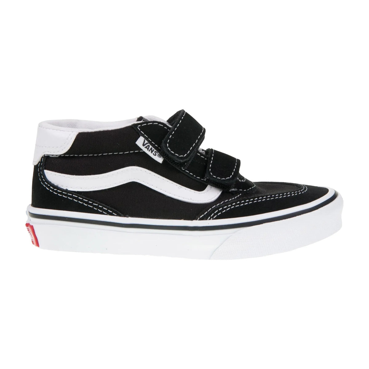 Vans Youth Mid Brooklyn Vn000y6py281 Black White