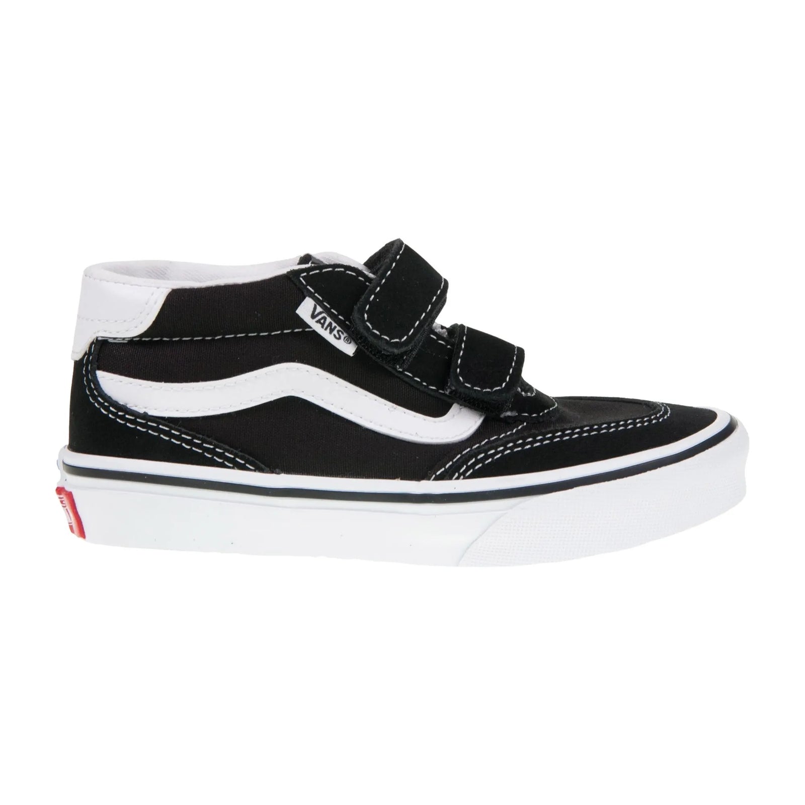 Vans Youth Mid Brooklyn Vn000y6py281 Black White