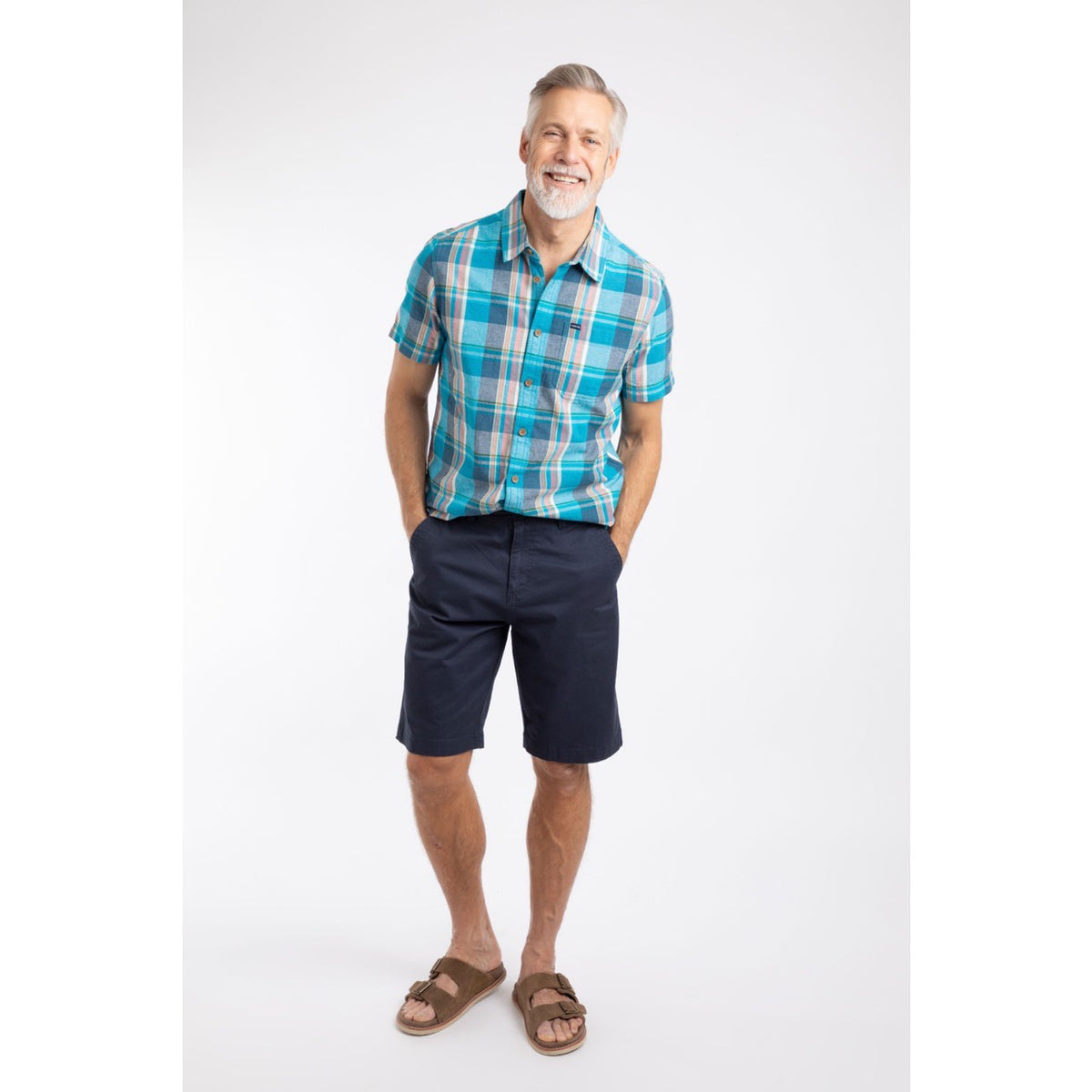 Weird Fish Mens Rayburn Shorts 202722 Navy