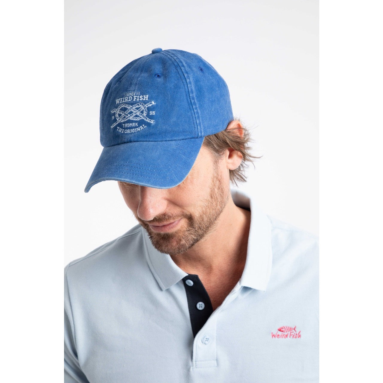 Weird Fish Nautical Knot Adult Cap 204073 Blue Clothing ONE SIZE / Blue