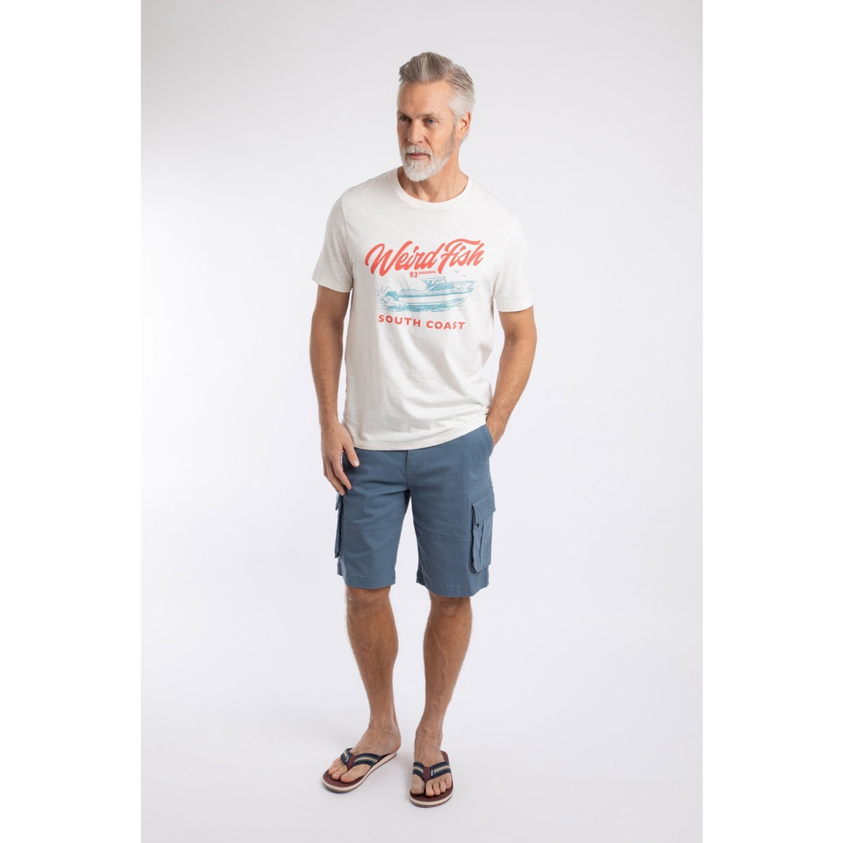 Weirdfish Mens Rigney Shorts 202723 China Blue