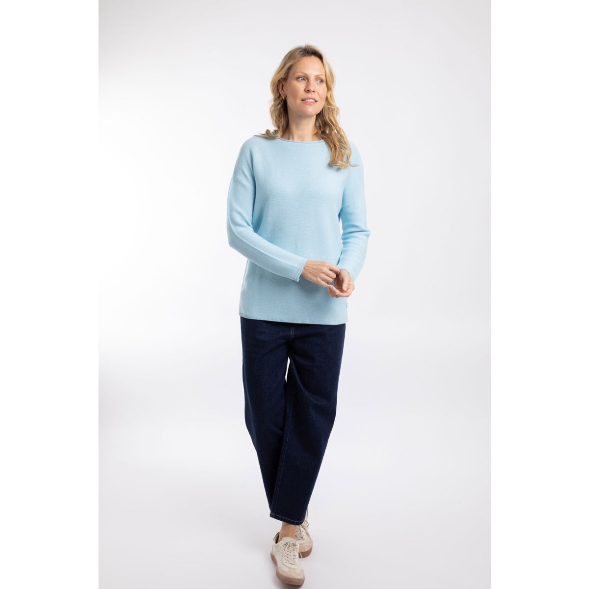 Weirdfish Women Dalla Jumper 202876 Skyway