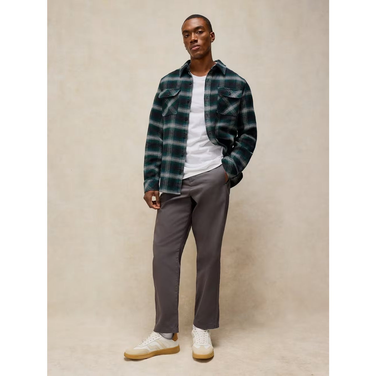 White Stuff Mens Darwen Check Shirt 446678 Teal Multi Clothing S / Teal,M / Teal,L / Teal,XL / Teal,XXL / Teal