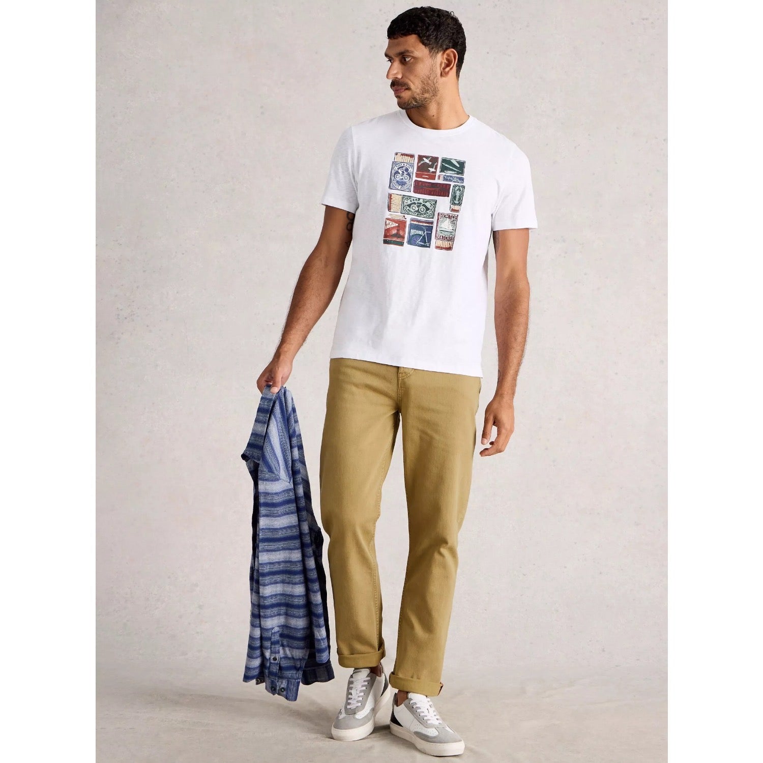 White Stuff Mens Eastwood Jeans 444186 Natural