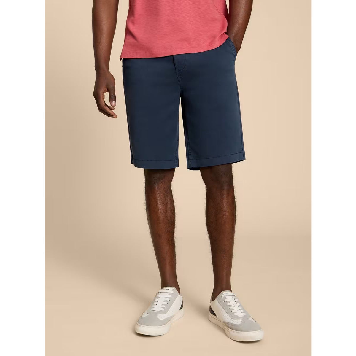 White Stuff Mens Sutton Chino Shorts 438425 Navy Clothing 32R / Navy,34R / Navy,36R / Navy,38R / Navy