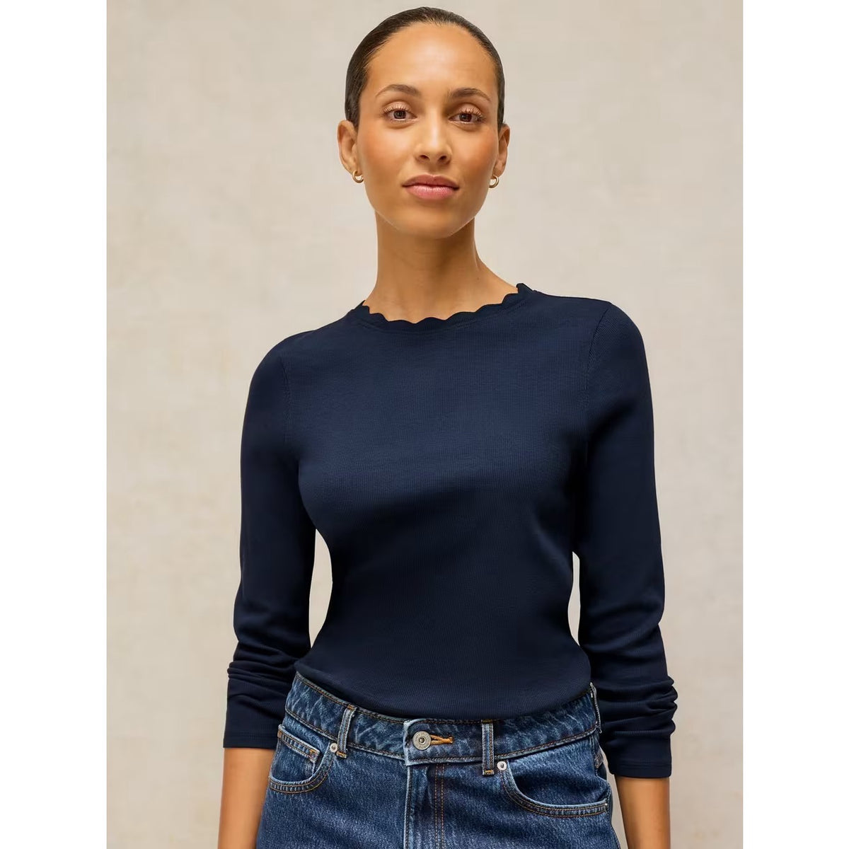 White Stuff Womens Aida T-Shirt 447995 Navy Clothing UK8 / Navy,UK10 / Navy,UK12 / Navy,UK14 / Navy,UK16 / Navy