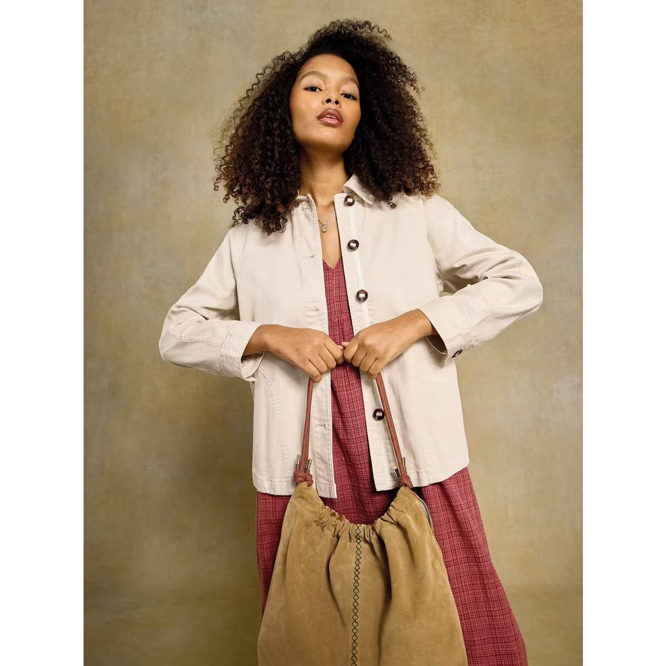 White Stuff Womens Eden Jacket 442801 Natural Denim Clothing UK10 / Natural,UK12 / Natural,UK14 / Natural,UK16 / Natural