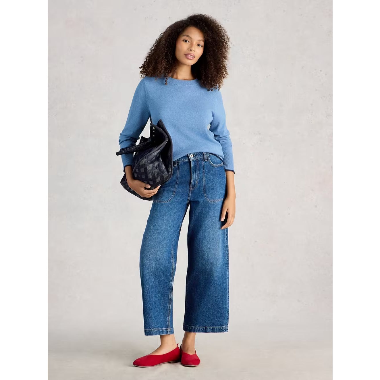 White Stuff Womens Katie Jumper 445408 Sky Blue Clothing UK8 / Sky Blue,UK10 / Sky Blue,UK12 / Sky Blue,UK14 / Sky Blue,UK16 / Sky Blue