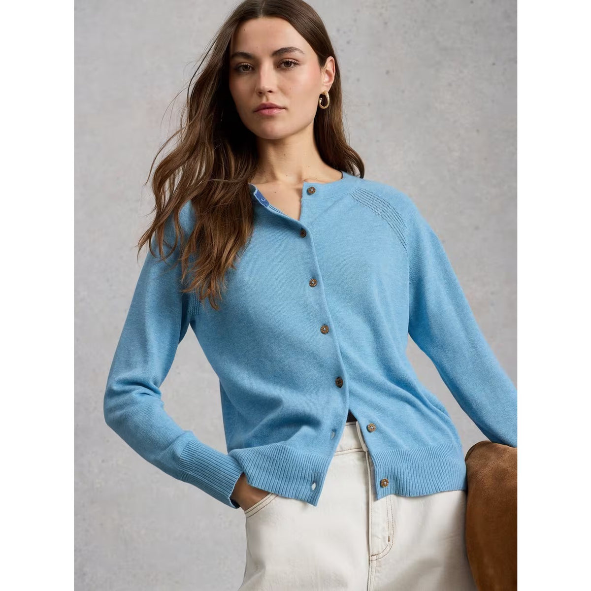 White Stuff Womens Lulu Cardigan 445897 Sky Blue