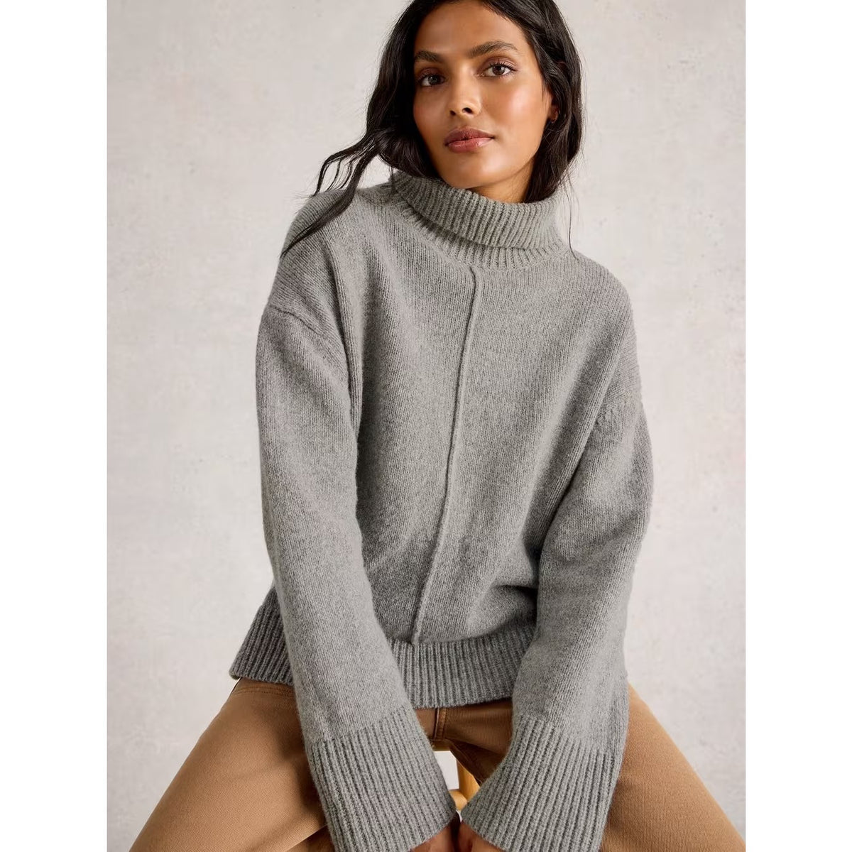 White Stuff Womens Marianne Jumper 444651 Grey Clothing UK8 / Grey,UK10 / Grey,UK12 / Grey,UK14 / Grey,UK16 / Grey,UK18 / Grey