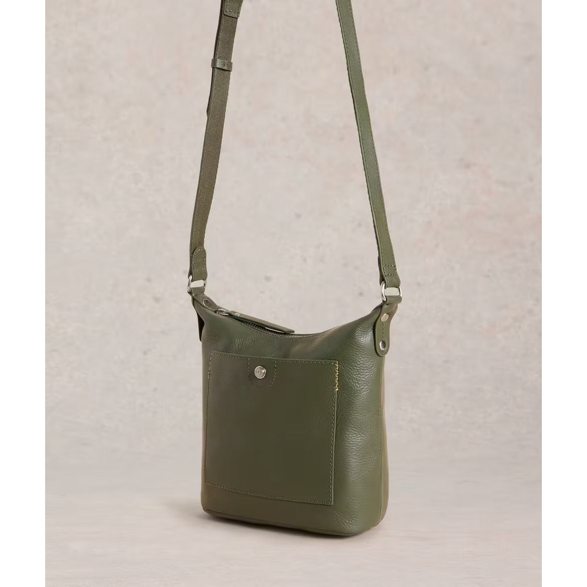 White Stuff Womens Mini Fern Crossbody Bag 441118 Khaki Accessories ONE SIZE / Khaki