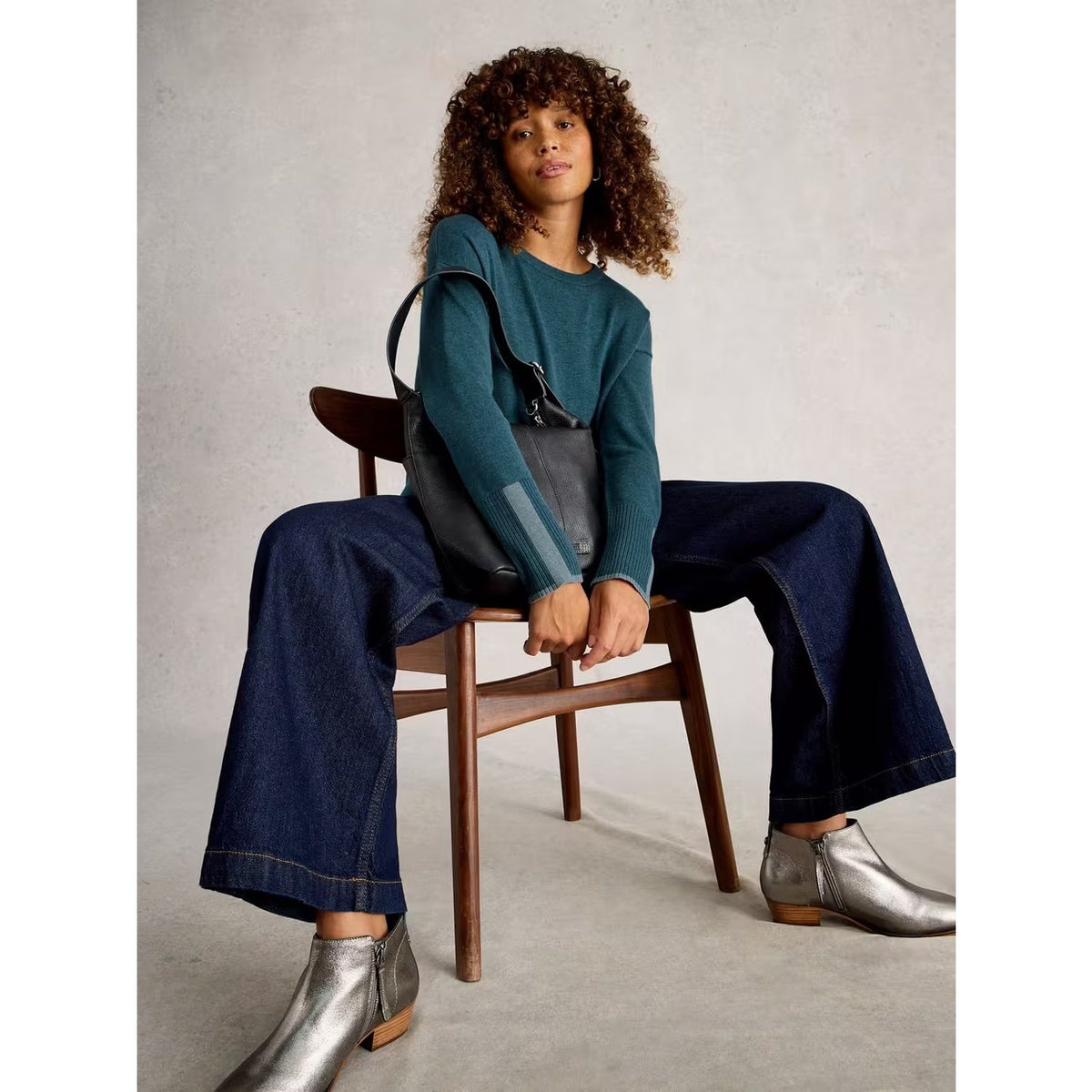 White Stuff Womens Olive Jumper 444046 Mid Blue Clothing UK8 / Blue,UK10 / Blue,UK12 / Blue,UK14 / Blue,UK16 / Blue