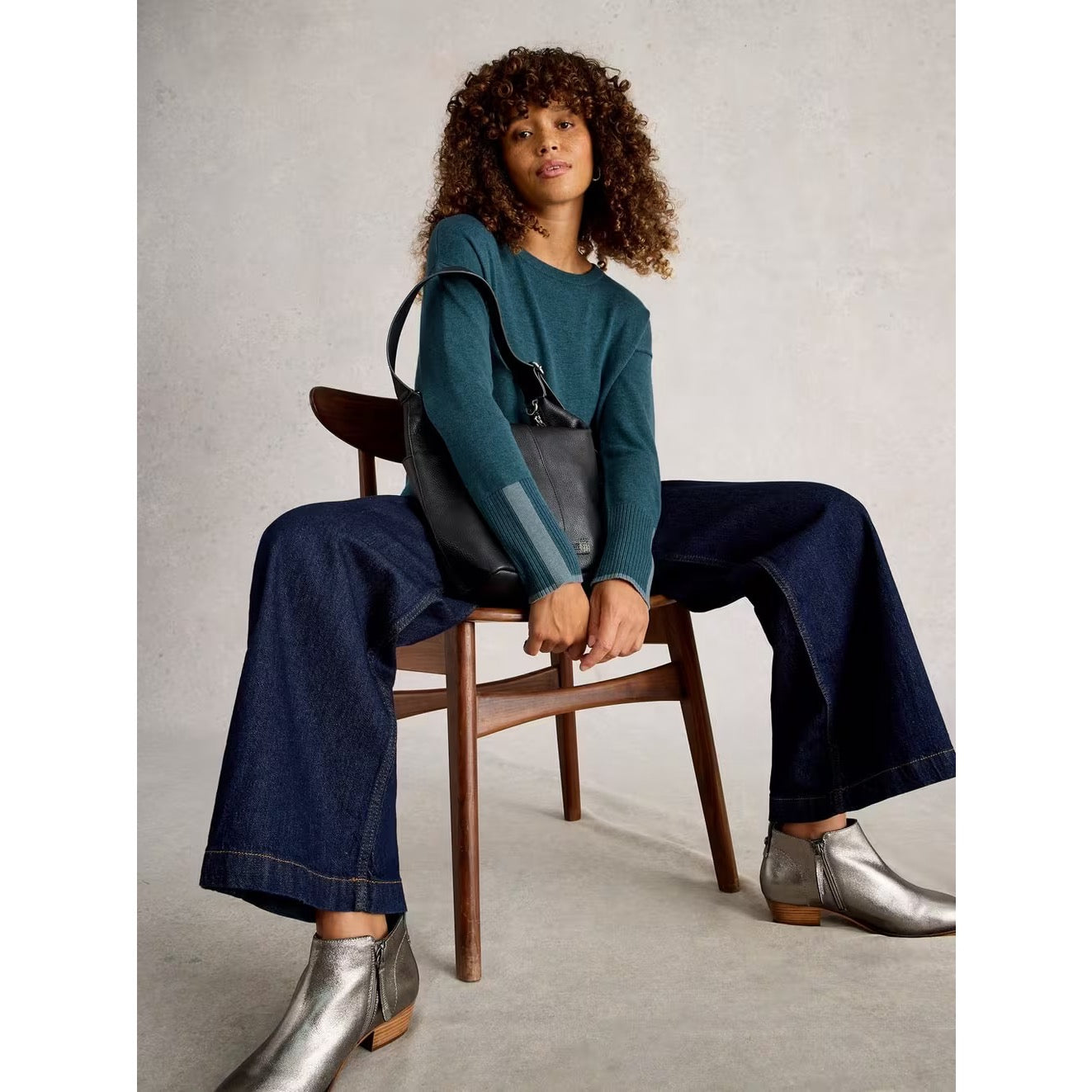 White Stuff Womens Olive Jumper 444046 Mid Blue Clothing UK8 / Blue,UK10 / Blue,UK12 / Blue,UK14 / Blue,UK16 / Blue