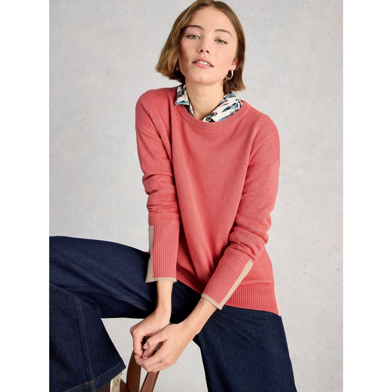 White Stuff Womens Olive Jumper 445390 Mid Pink Clothing UK8 / Pink,UK10 / Pink,UK12 / Pink,UK14 / Pink,UK16 / Pink,UK18 / Pink