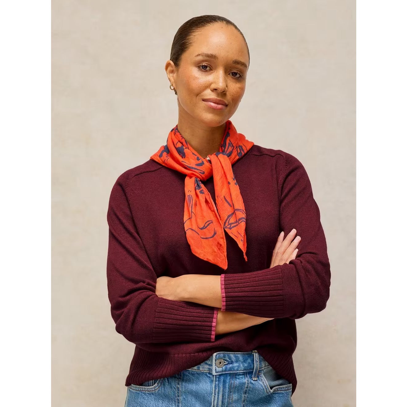 White Stuff Womens Sienna Jumper 446712 Dark Plum Clothing UK8 / Plum,UK10 / Plum,UK12 / Plum,UK14 / Plum,UK16 / Plum,UK18 / Plum