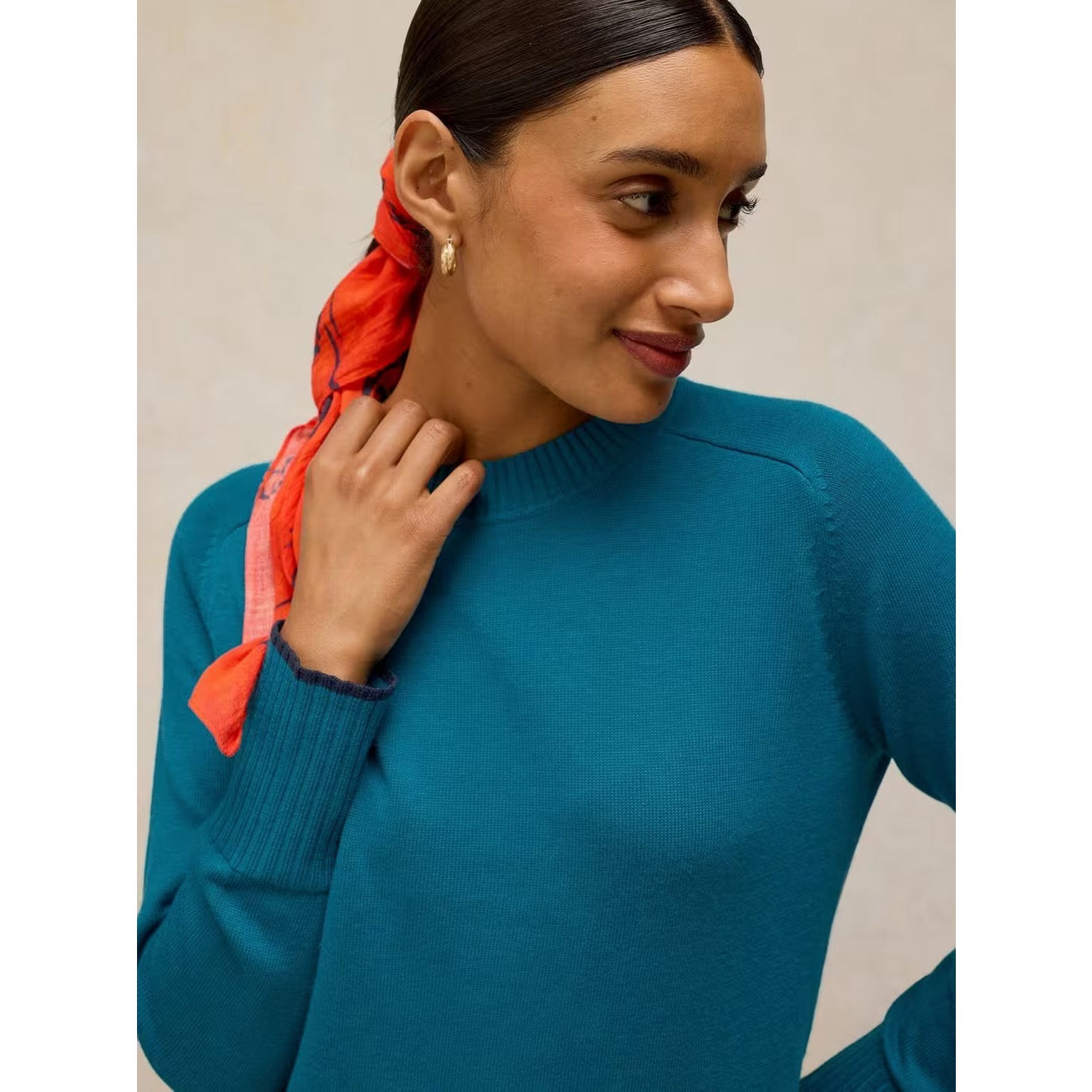 White Stuff Womens Sienna Jumper 446713 Mid Teal Clothing UK8 / Teal,UK10 / Teal,UK12 / Teal,UK14 / Teal,UK16 / Teal,UK18 / Teal