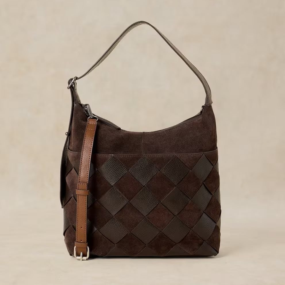 White Stuff Womens Sophia Weave Bag 446776 Brown Accessories ONE SIZE / Brown