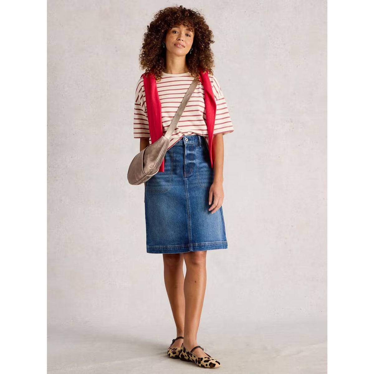 White Stuff Womens Tia Denim Skirt 444151