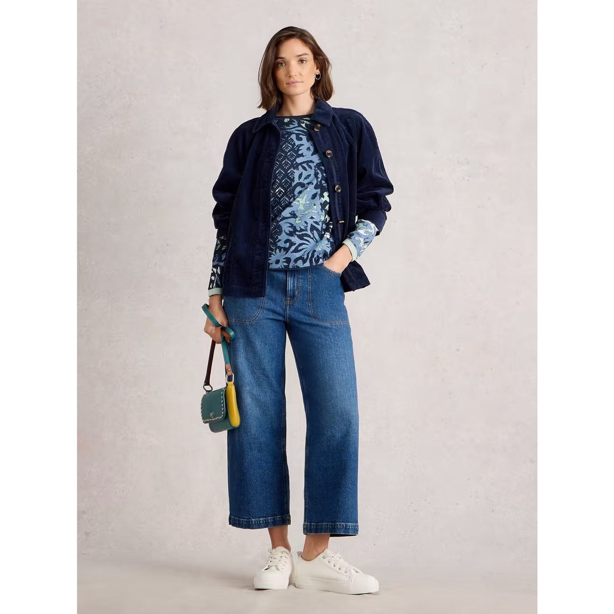 White Stuff Womens Eden Cord Jacket 444233 Navy Clothing UK8 / Navy,UK10 / Navy,UK12 / Navy,UK14 / Navy,UK16 / Navy,UK18 / Navy