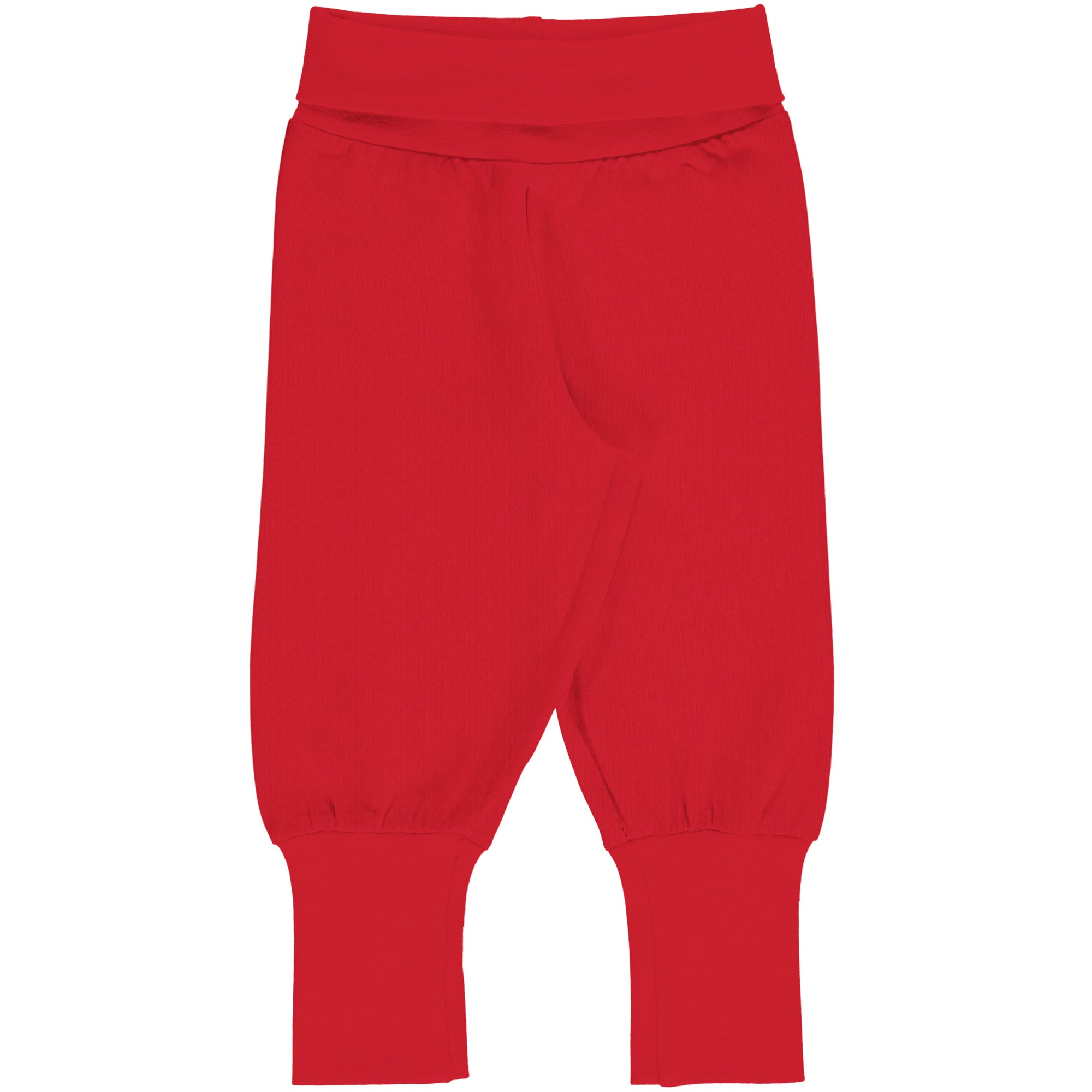 Maxomorra Red Infant Jersey Pants Clothing 0-3M / Red,3-6M / Red,9-12M / Red,18-24M / Red