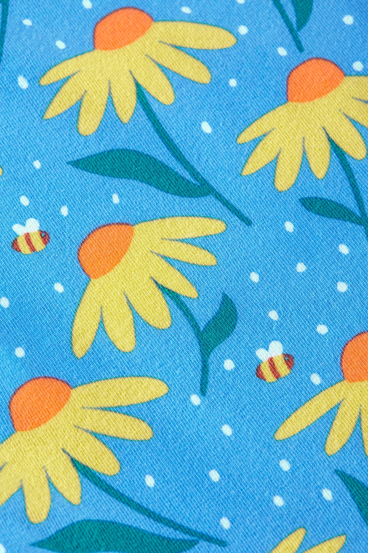 Frugi Libby Leggings Lk3z4 Echinacea Clothing 2-3YRS / Blue,3-4YRS / Blue,4-5YRS / Blue,5-6YRS / Blue,6-7YRS / Blue,7-8YRS / Blue,8-9YRS / Blue,9-10YRS / Blue