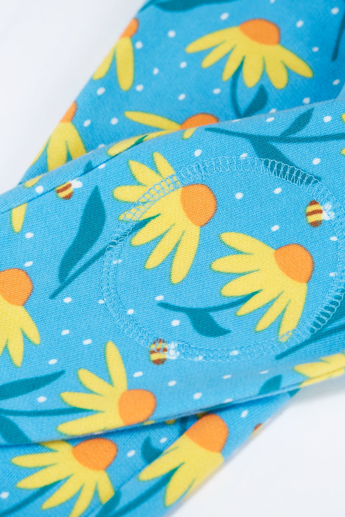 Frugi Infant Crawlers Om7bk Echinacea Clothing 3-6M / Blue,6-9M / Blue,9-12M / Blue,12-18M / Blue,18-24M / Blue,2-3YRS / Blue,3-4YRS / Blue