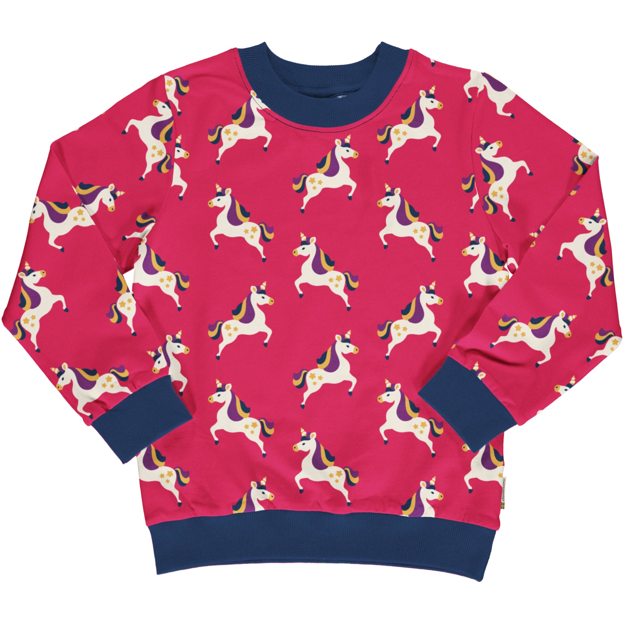 Maxomorra Unicorn Sweatshirt Sxa2320 Clothing 3-4YRS / Pink,5-6YRS / Pink,7-8YRS / Pink,9-10YRS / Pink
