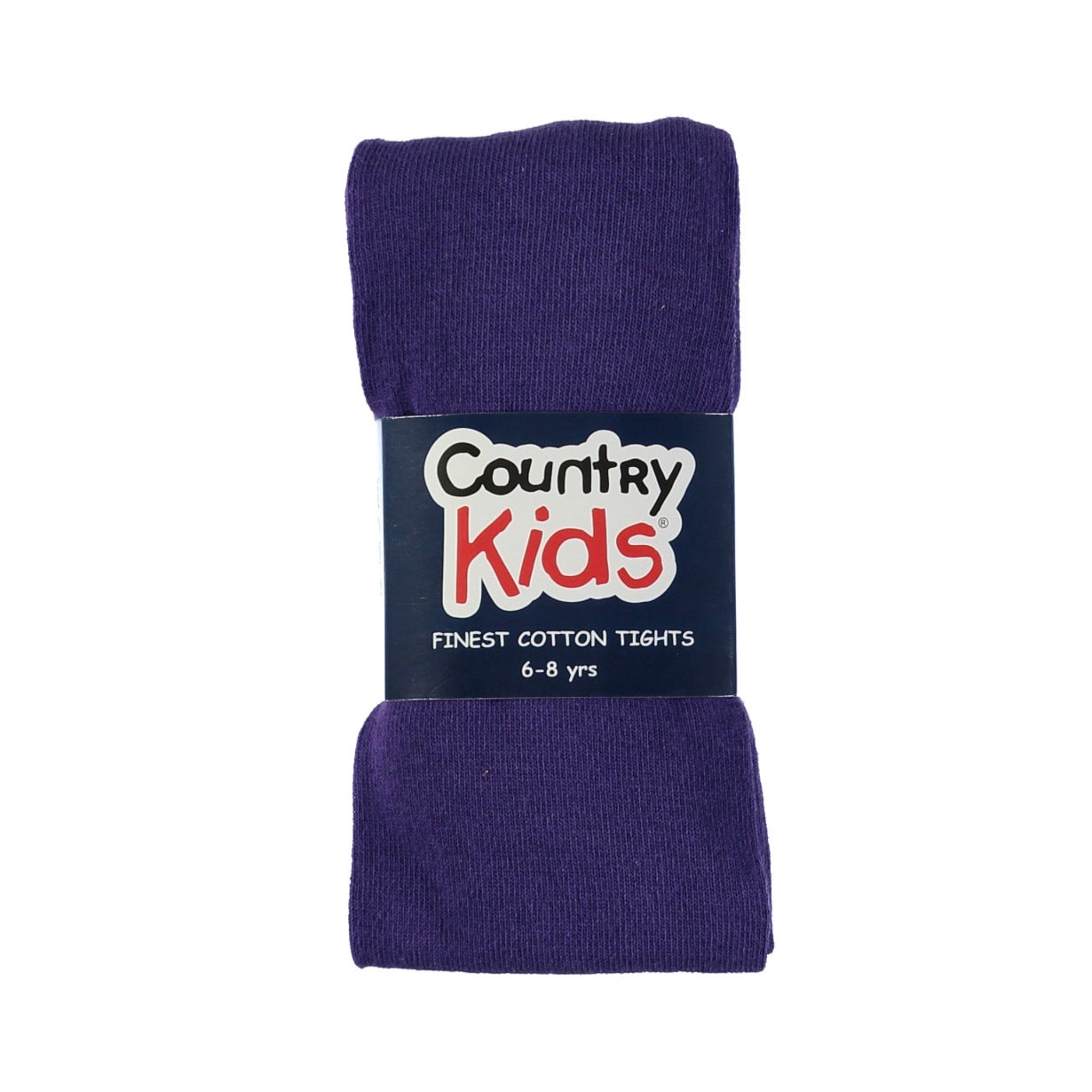 Country Kids Plain Tights Purple Clothing 3-5YRS / Purple,6-8YRS / Purple,9-11YRS / Purple,12-15YRS / Purple