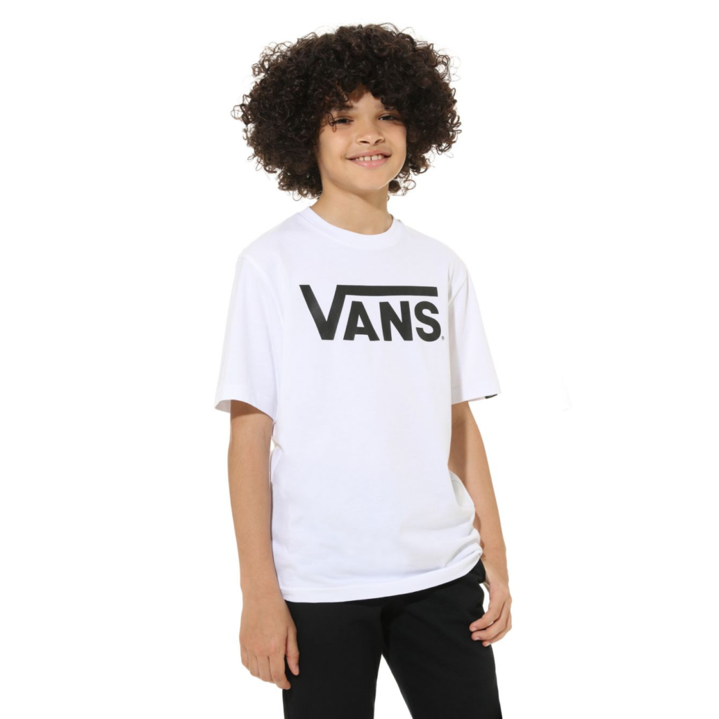 Vans Classic Tee Shirt Vn000ivfyb2 Clothing 11-12YRS / White,13-14YRS / White,15-16YRS / White